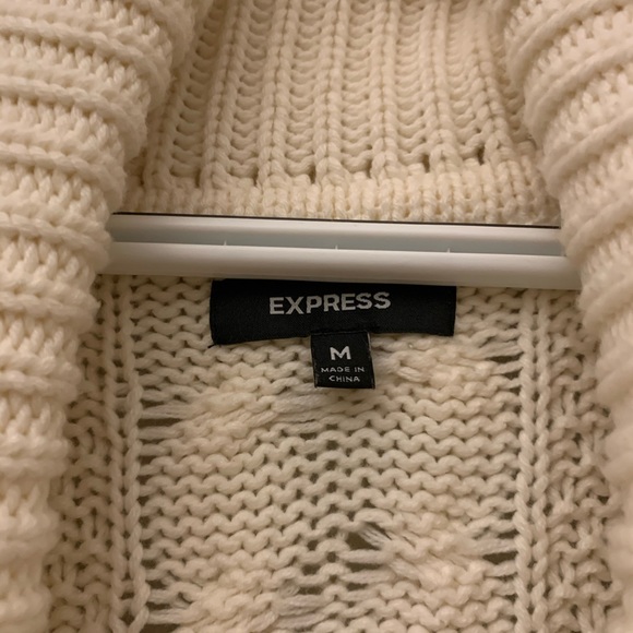 Express cream cardigan - Picture 3 of 4